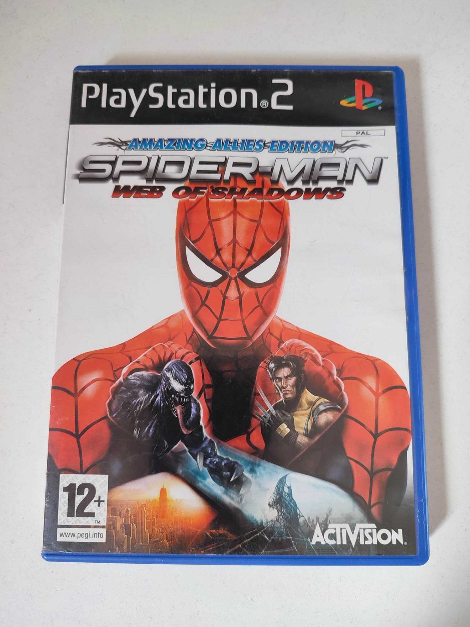 Spider-Man Web of Shadows PS2 PAL *Completed With Manual*