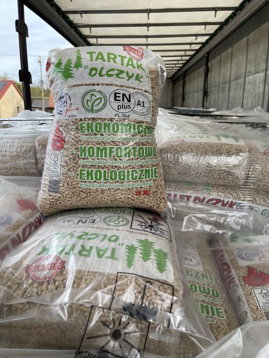 Pellet Olczyk DINplus, ENPlus, Transport Gratis