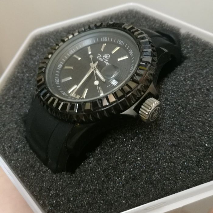 Zegarek damski Riko Kona silikonowy pasek Kryształki Oryginalny