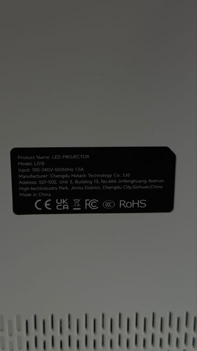 Projektor MagCubic L018 4K 1080p