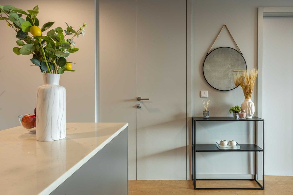 T1 no último piso com varanda 13,5 m² e exposição sul