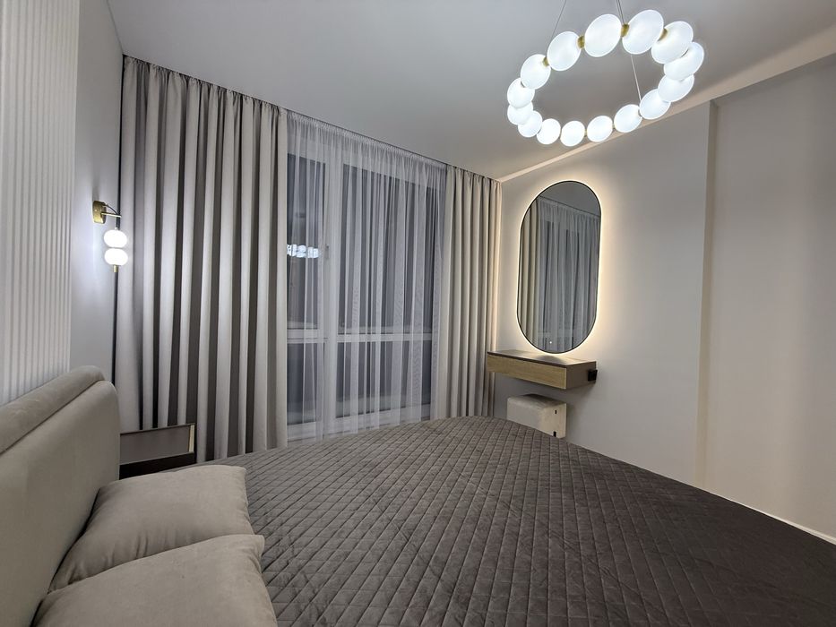 Продам1кім.Новобуд.,Планування:кухня-студіо+окрема спальня+тераса