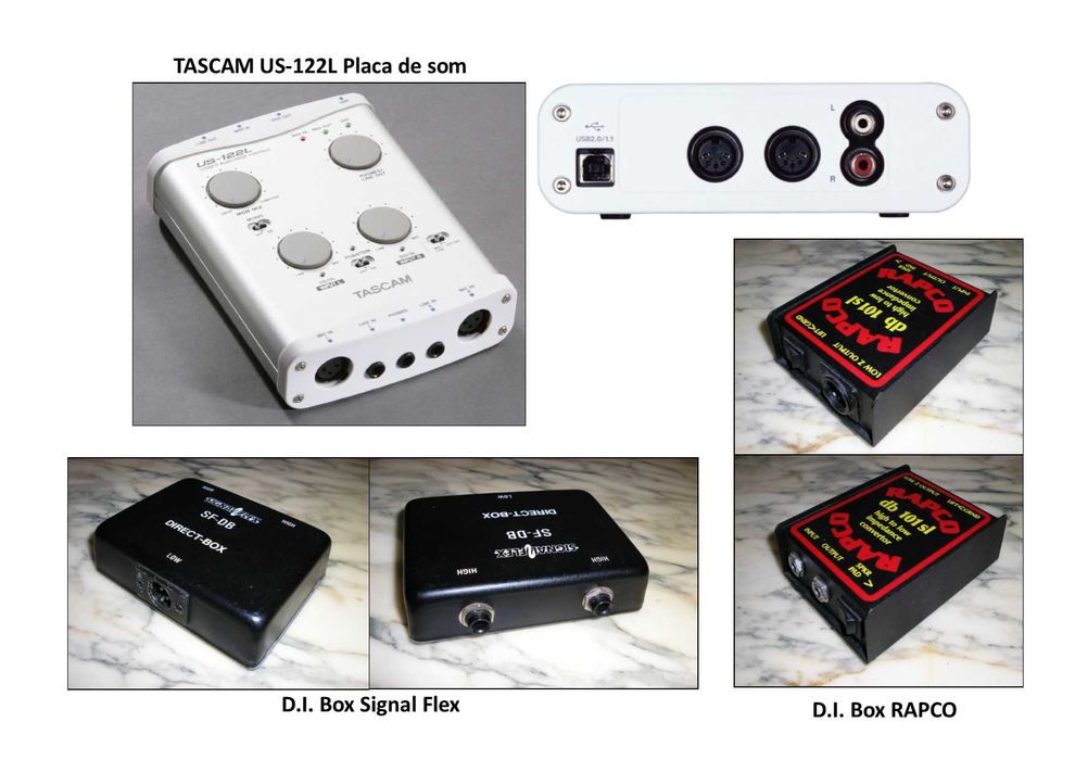 Equipamento De Som, Alisis, Behringher, Tascam Portastudio