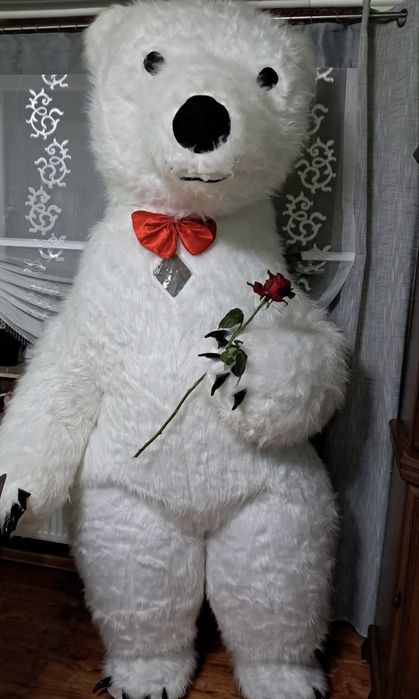 Duży Biały Miś Okolicznościowy
