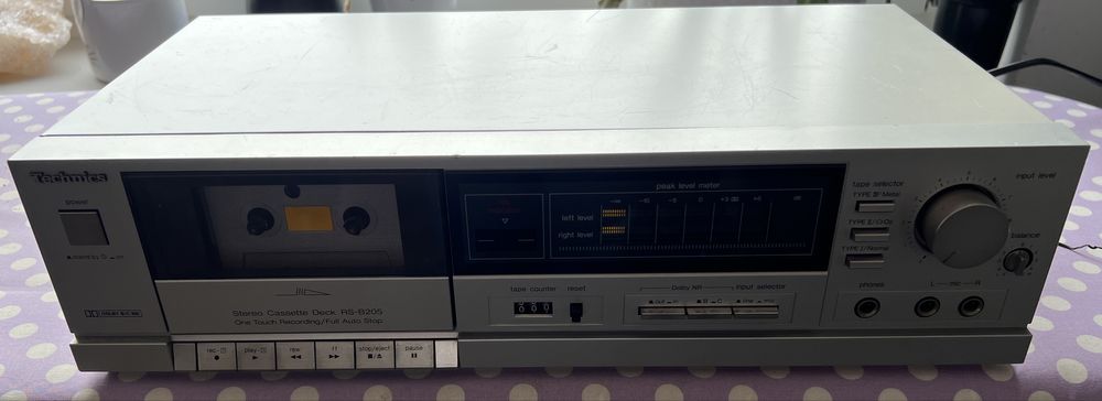 Magnetofon kasetowy technics RS-B205