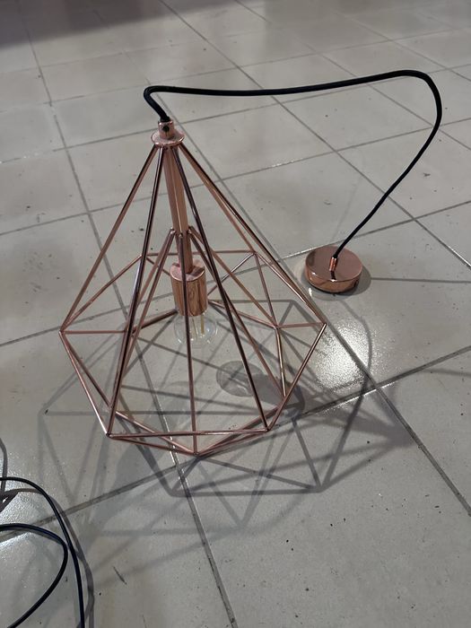 Conjunto candeeiros quarto