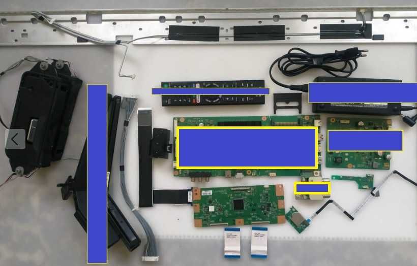 Sony KD-49XF7005,   6870c-0726a, LED подсветка, светофильтр, DNUR SY3 1-458-959-13