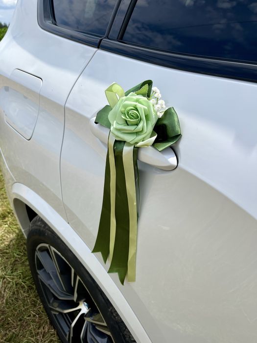 Samochod do slubu Biale BMW lub Volvo