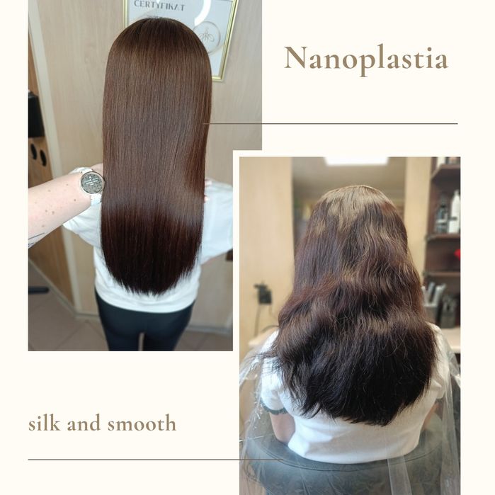 Keratynowe prostowanie botox nanoplastia rekonstrukcja regeneracja