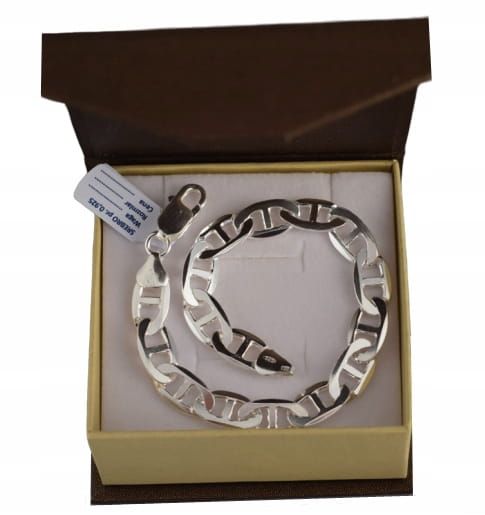 Srebrna Bransoletka  Gucci 8,50 mm pr 925 Grawer Gratis