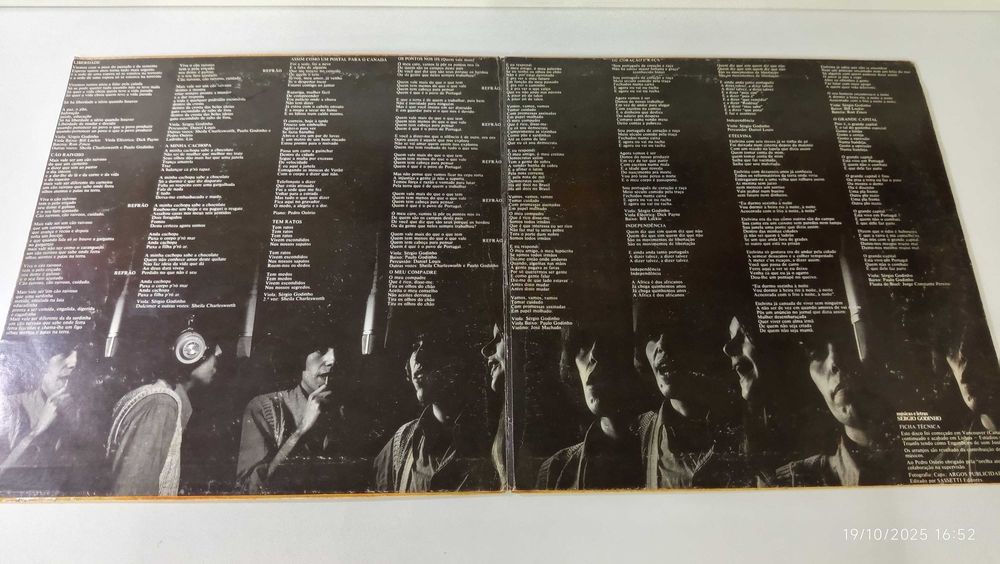 Disco de Vinil Sèrgio Godinho  - Á Queima Roupa