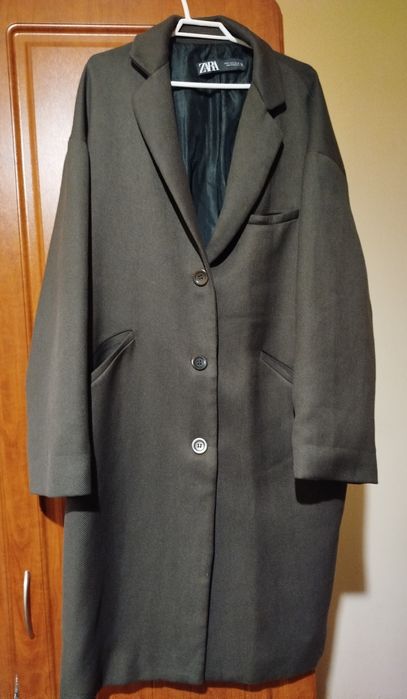 Пальто ZARA бу оверсайз
