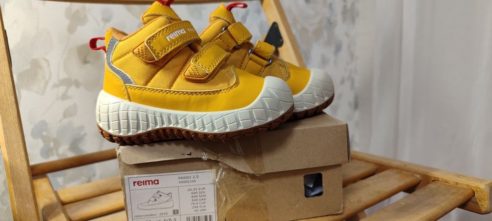 Демісезонні черевики reima 22 р дитячі