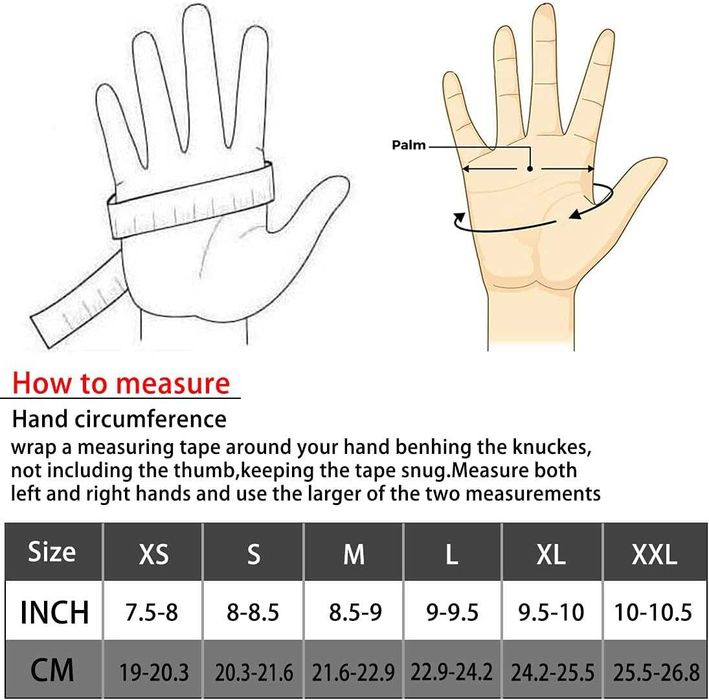 Harssidanzar Męskie rękawiczki rozmiar S bez palców z koziej skóry