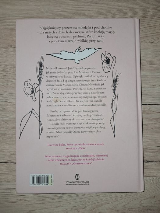 Książka "Mademoissele Oiseau i listy z przeszłości"