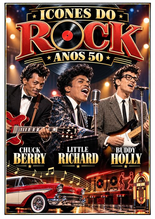 Posters novos Ícones da música