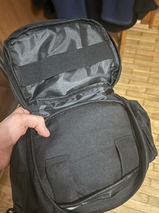 Тактична сумка на пояс Чорна