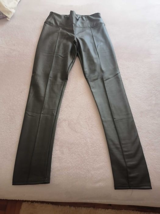 Calças de Napa Cardadas