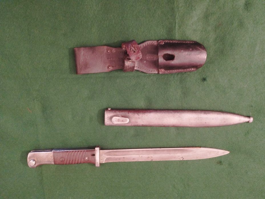 Espada  alemã K98. Segunda Guerra Mundial. 1942.