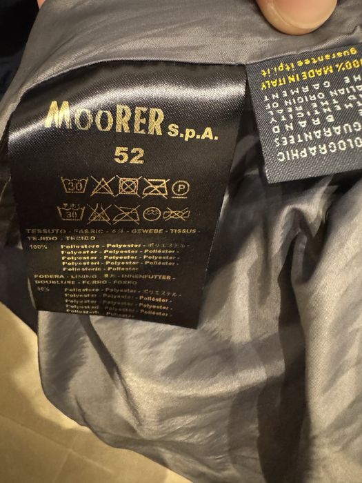 Куртка Moorer 52 ( L ) як нова
