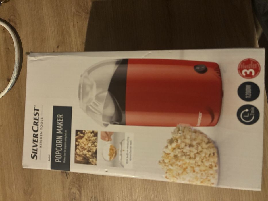 Nowa maszyna do popcornu