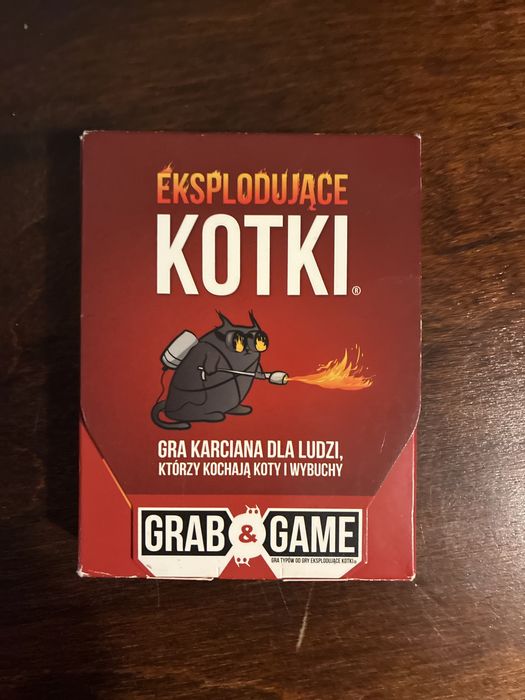 Gra „Eksplodujace kotki”