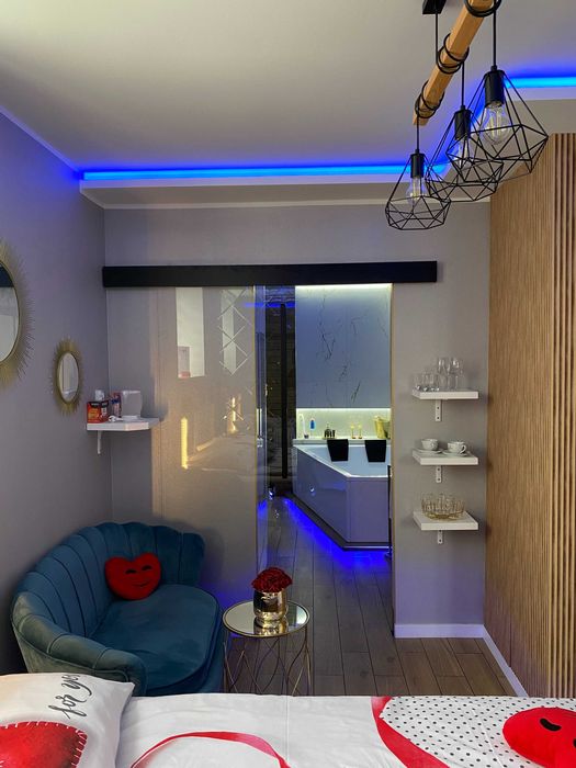 Apartament "Love" Centrum z dużą wanną dla Dwojga Gniezno