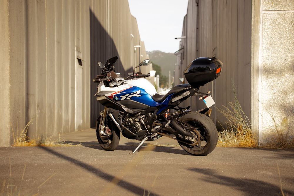 Bmw s1000xr pack m carbono escape akrapovic completo titânio