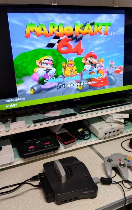 Conversor SNES/SFC/N64/Gamecube to HDMI - Novo e Lacrado.