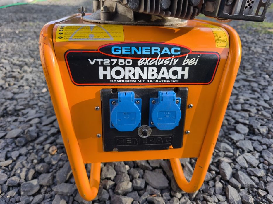 Agregat prądotwórczy Generac VT2750 2,2 kW 2200 W Tecumseh Centura DX 55 generator