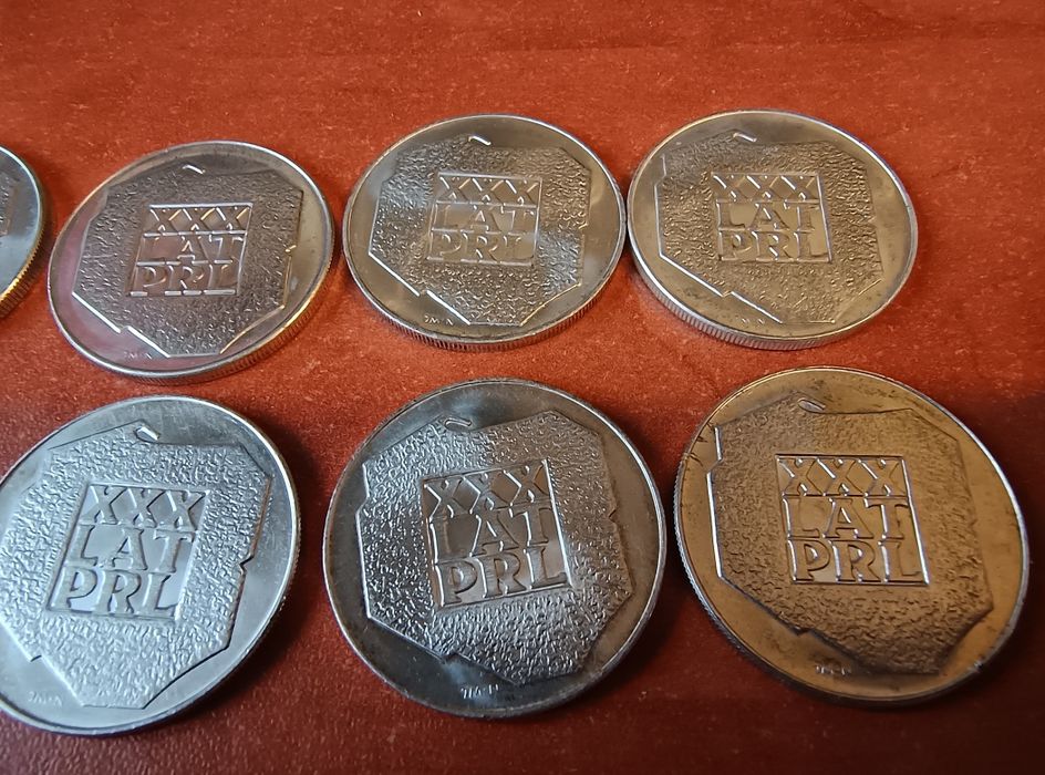 10x mapka PRL oryginalne