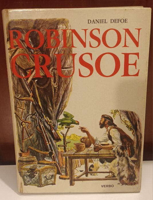 Livro  Robinson  crusoe