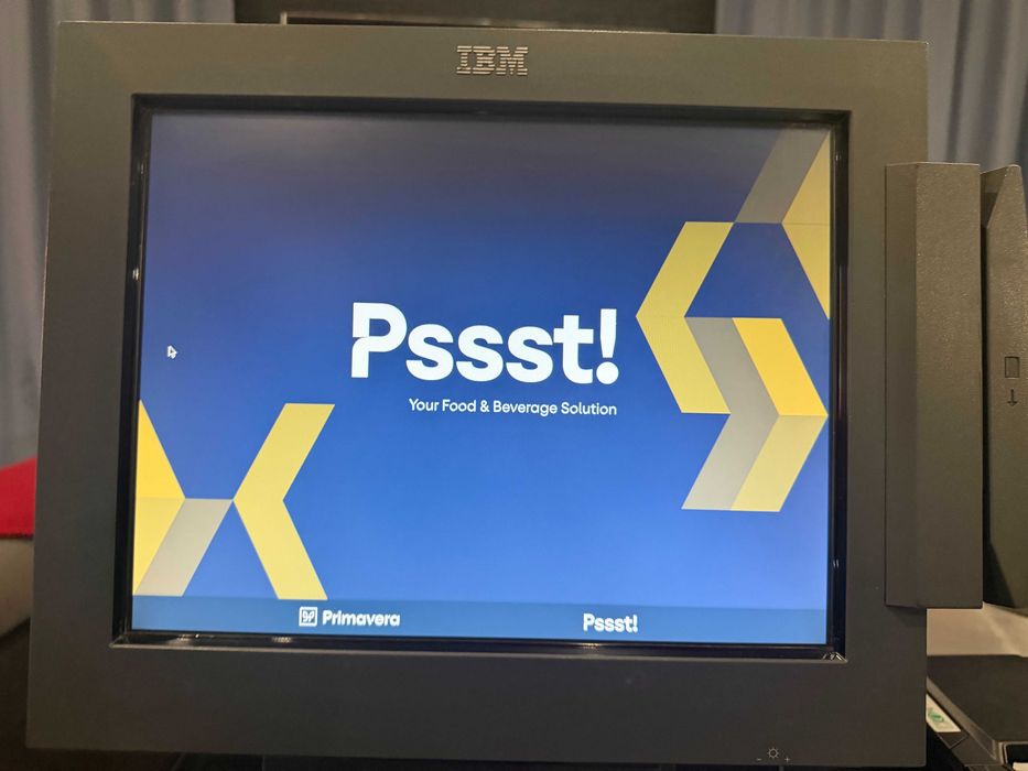 Sistema POS IBM 4840 + Primavera Pssst! Express — Completo