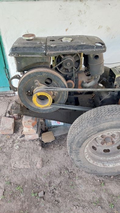 Двигун до Мотоблока R185 + доп запч