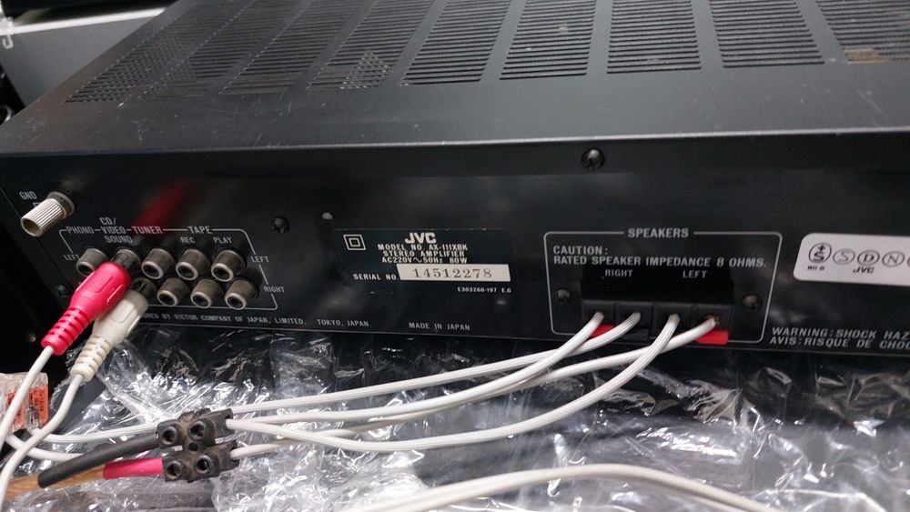 JVC AX 111 стереопідсилювач