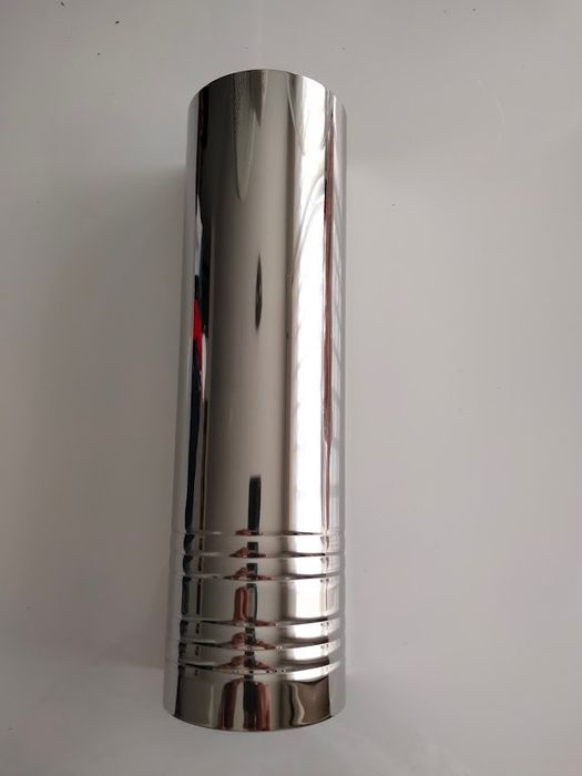 Tapa canos em inox. NOVO.