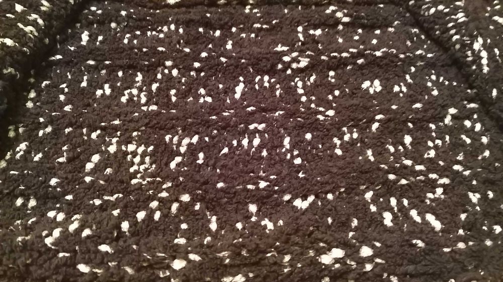 Cachecol fechado Echarpe preto 1