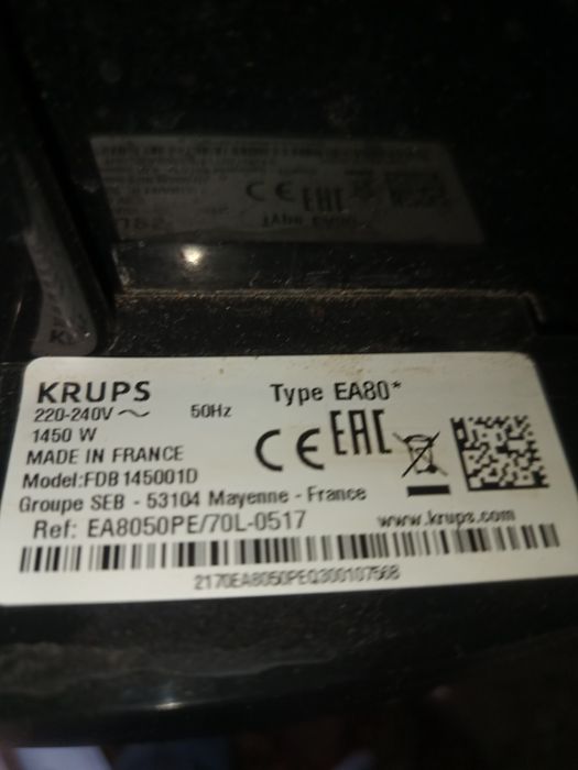 Krups EA80 płyta główna sterująca