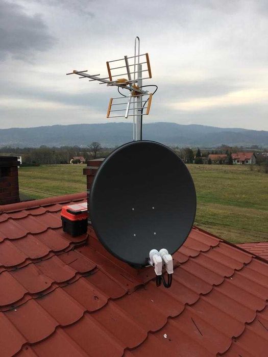 Montaż anten satelitarnych i naziemnych DVB-T2, Ustawianie anten