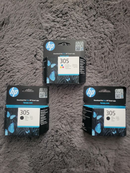Tusze hp 305 nowe oryginalne
