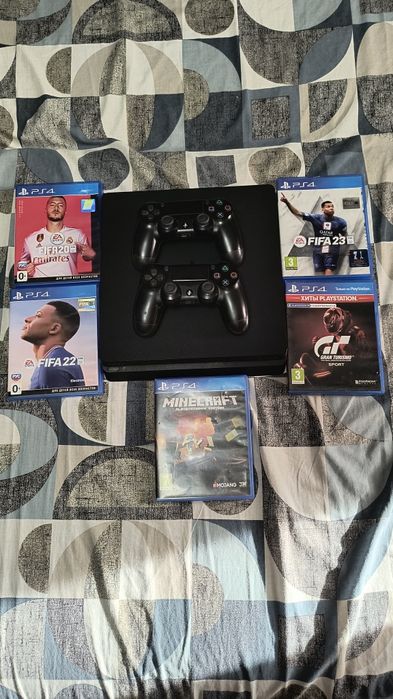 Продам Sony PlayStation 4 slim на 1TB