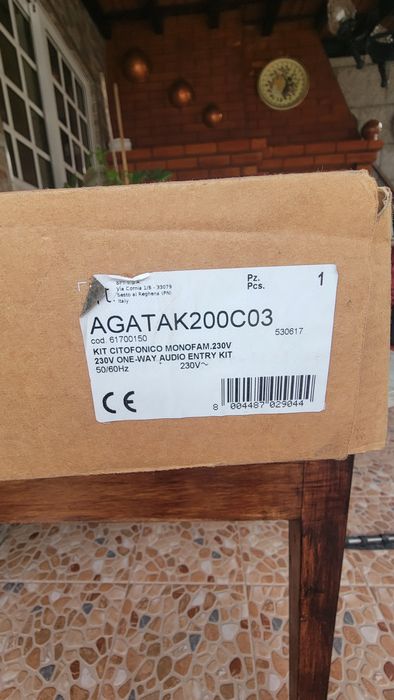 Kit campainha eléctrica