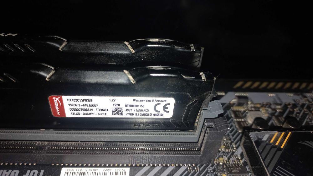 ASUS TUF GAMING B450M-PRO II +16gb озу+ ryzen 5 2600