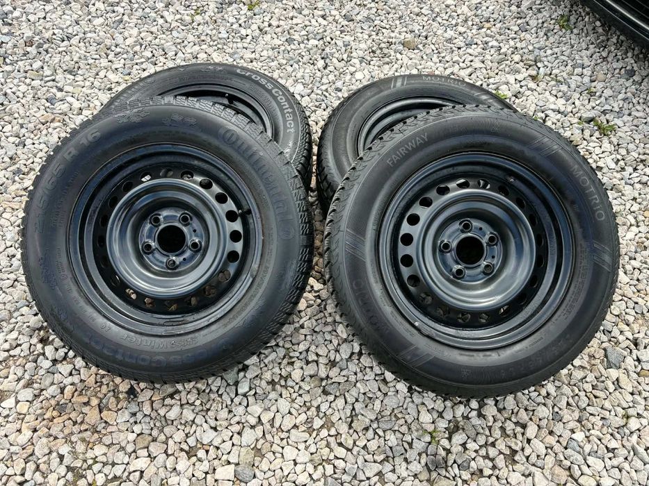 Koła stalowe 215/65r16 do Renault Kadjar + opony zimowe