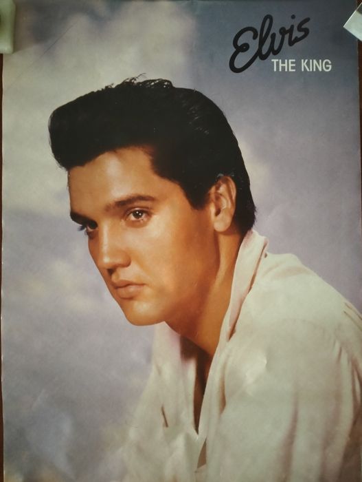 Antigo poster original Elvis Presley