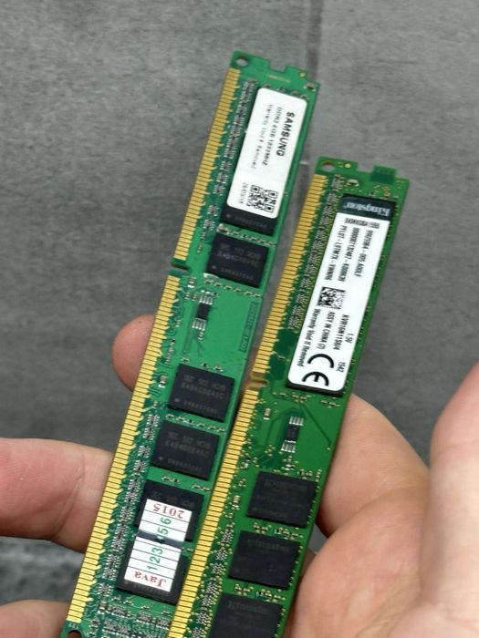 Оперативна памʼять Samsung ddr3 4 gb 1333 mhz  Kingston 1542 ddr3
