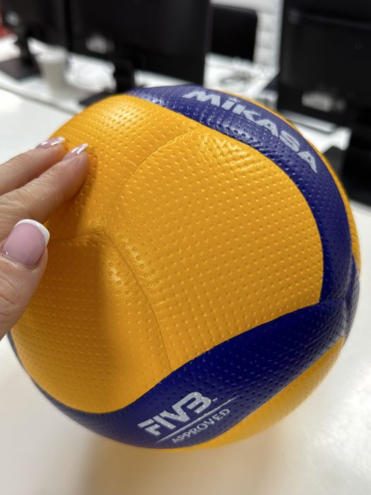 М’яч волейбольний Mikasa V200W / V333W — оригінал, розмір 5, тренувальний FIVB