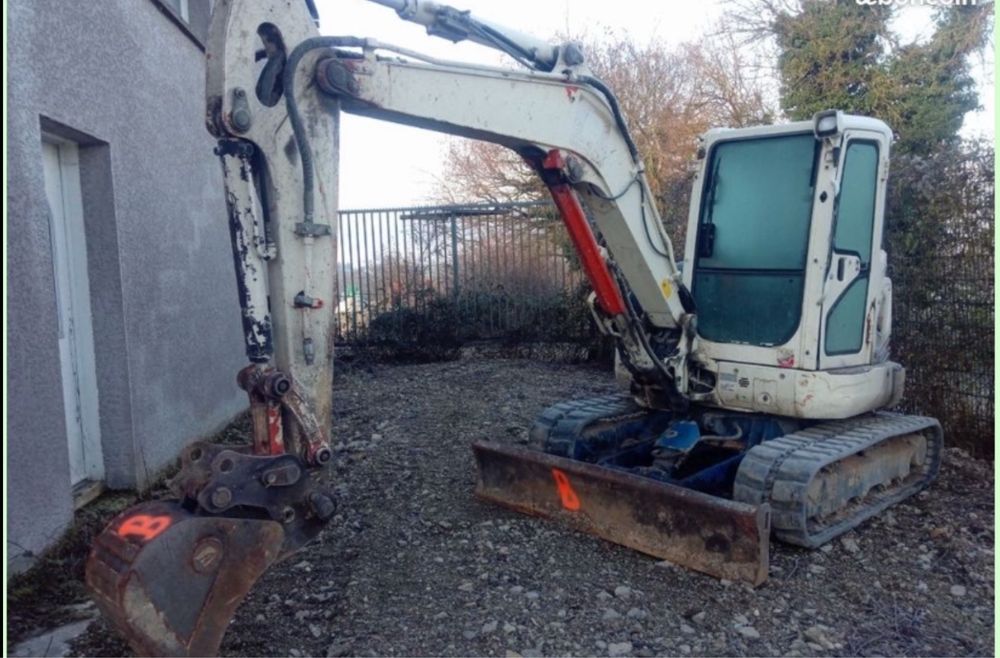 Mini giratoria kubota u 55