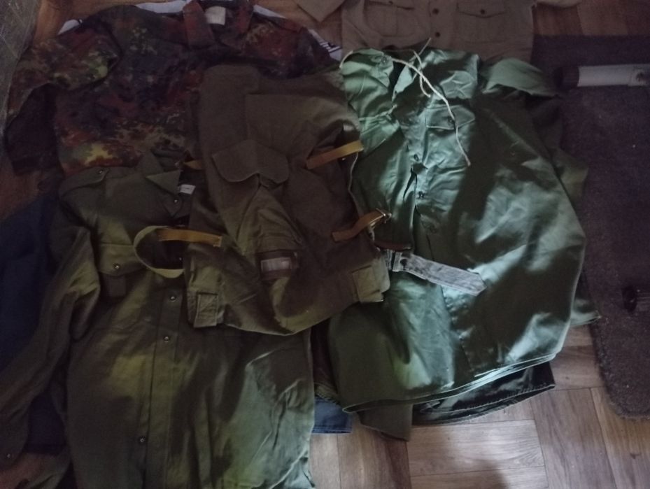 Porządki domowe koszule wojskowe