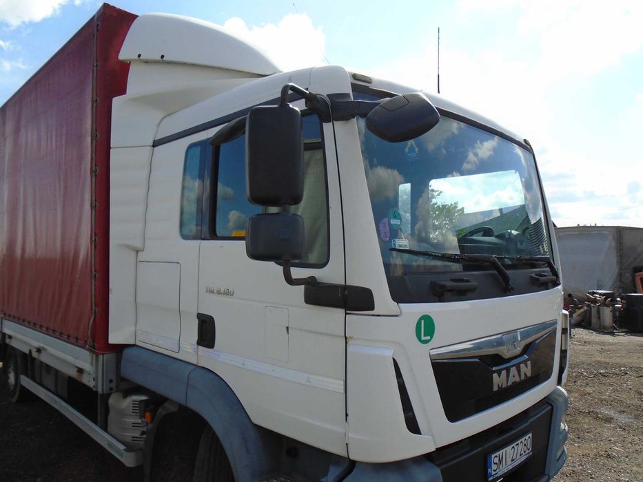 Silnik Man TGL 240,250,TGM 290 Skrzynia biegow Most kabina Resor Bak